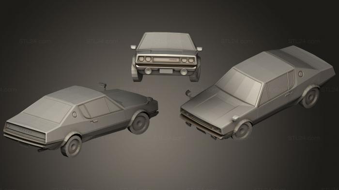 Автомобили и транспорт (ПРИВОД114, CARS_0381) 3D модель для ЧПУ станка